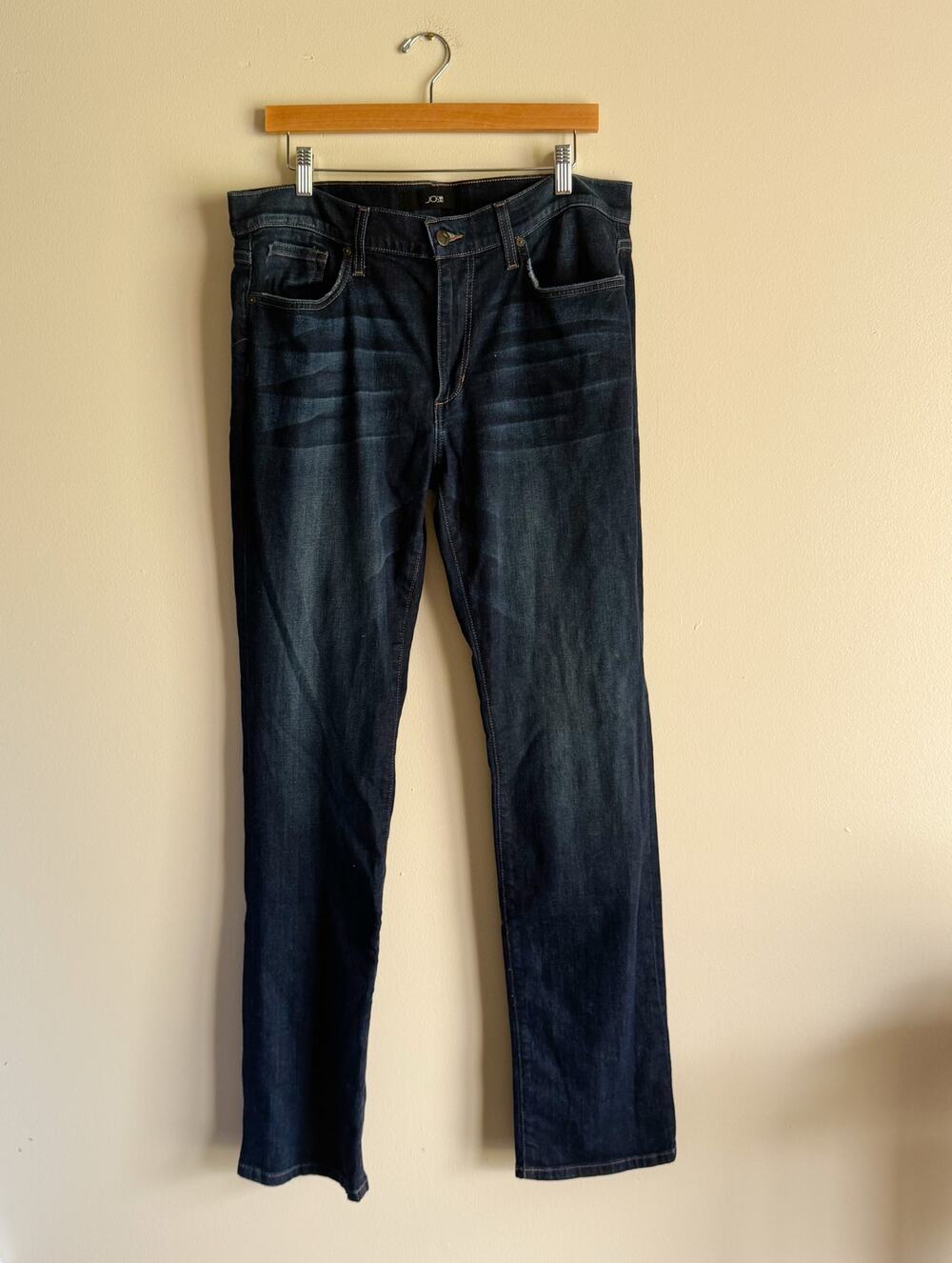 Joe's Jeans Dark Wash The Brixton Straight + Narrow Jeans Size 36